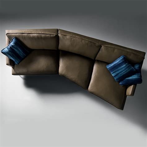 Modern Leather Modular Sofa - Juliettes Interiors