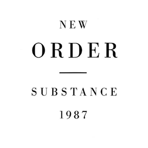 New Order - Substance [compilation] (1987) :: maniadb.com