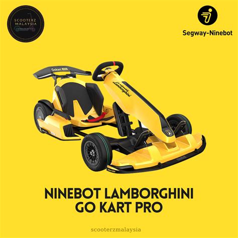 NINEBOT LAMBORGHINI GO KART PRO (Limited Edition) Free Gift Worth Rm288