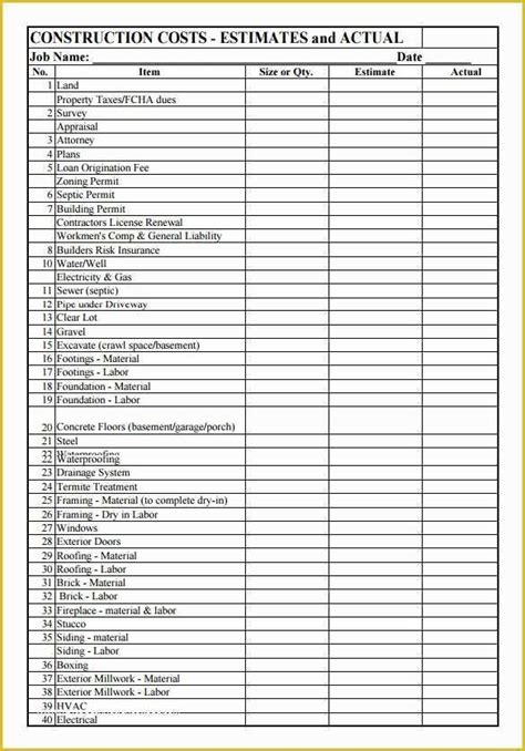 Free Roofing Estimate Template Of Roofing Contract Template ...