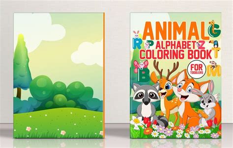 Alphabet Coloring Book, 26 Cute Animal-alphabet Pictures for Toddlers Cute Animals for Boys ...
