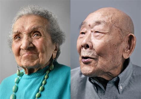 Ageing joyfully: portraits of people aged 100 and older - Positive News - Positive News