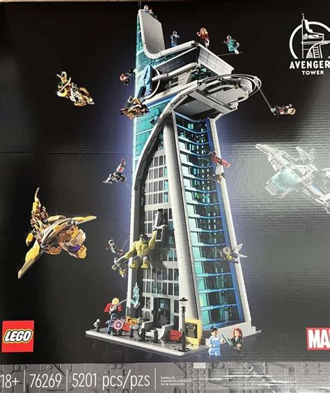 First Image Appears Of The LEGO Marvel Avengers Tower 76269 - Brick Ranker