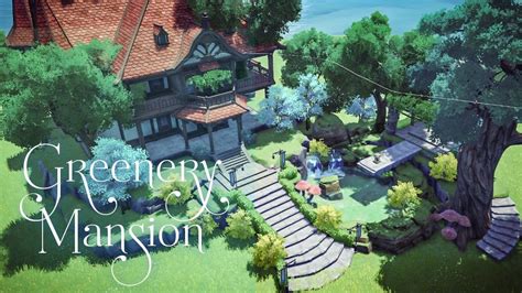 [Genshin|原神] Greenery Mansion - Mondstadt Serenitea Pot | Maine house, Teapot design, Pot designs