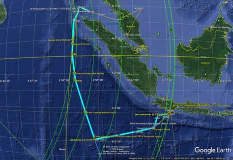 A Consistent MH370 Waypoint Path to a Specific 7th Arc Location - 370Location.org - Flight MH370 ...