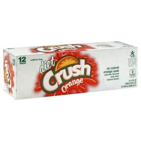 Crush Soda, 12 Fl Oz 12 Cans (Pack of 2) (Diet Orange) - Walmart.com