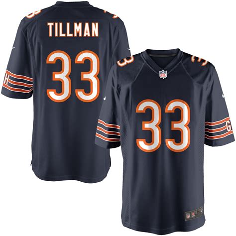 Nike Charles Tillman Chicago Bears Youth Navy Blue Team Color Game Jersey