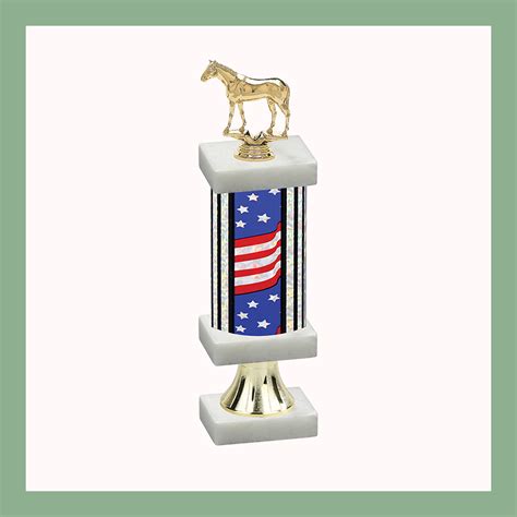 Equestrian Column Pedestal Trophy | Mr. Trophy Shop