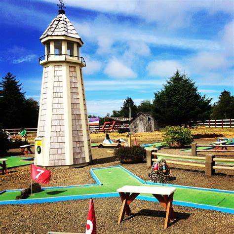 Play some putt-putt golf at Captain Kid Amusement Park. | Seaside oregon, Kids amusement parks ...