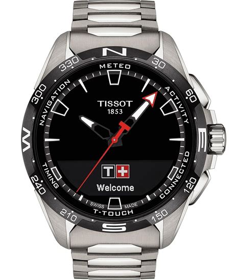 Tissot T-Touch Connect Solar Watch | Dillard's | Tissot t touch, Reloj de hombre, Altímetro