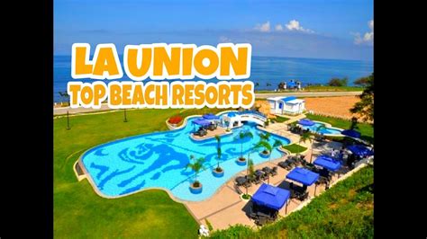 La Union Beach Resorts to Visit - YouTube