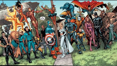 Avengers Comics Background