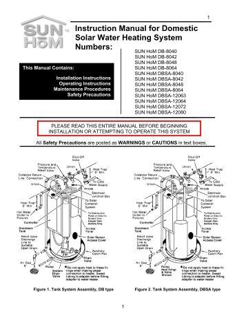 Rheem Power Vent Water Heater Installation Instructions - memofinders