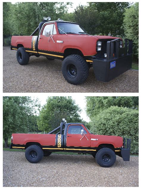 Simon and Simon replica Dodge Power Wagon | Dodge pickup trucks, Power ...