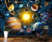 Our Solar System Wall Mural & Our Solar System Wallpaper | Wallsauce USA