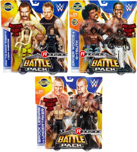 WWE Battle Packs 30 - Complete Set of 3 | Ringside Collectibles