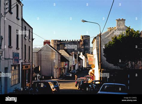 Carlow, Co Carlow, Ireland, Castle And Main Street Stock Photo - Alamy