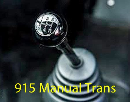 Porsche 911 Manual Transmissions 1970-73