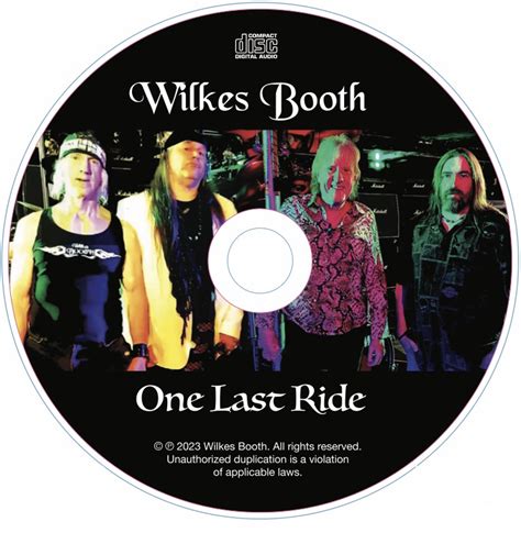 One Last Ride album - Wilkes Booth