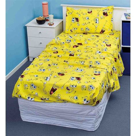 Spongebob Bed Set | Bedding sets, Kids room paint, Toddler bed set