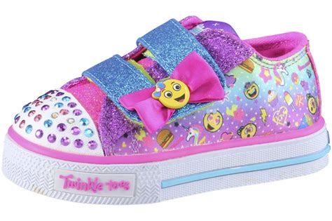 Skechers Toddler/Little Girl's Twinkle Toes Giggle Days Light Up Sneakers Shoes