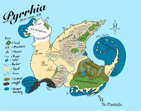 Pyrrhia 7200 Map by Snakiez on DeviantArt