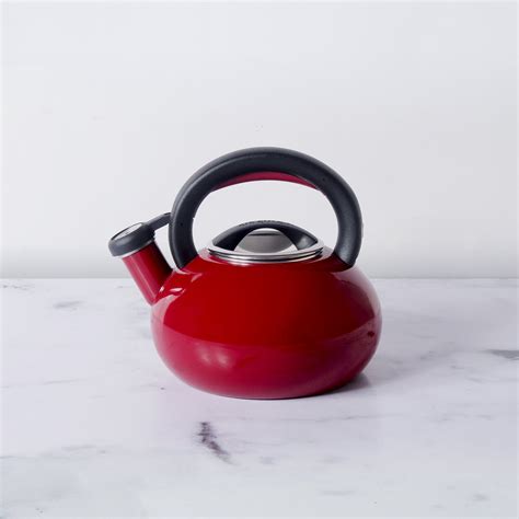 Circulon Sunrise Whistling Tea kettle, 1.4-Liter, Rhubarb Red– Pots and ...