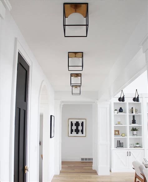 Flush Mount Lighting Trend Alert: Must-Have Monday - The Leslie Style Hall Lighting, Flush Mount ...