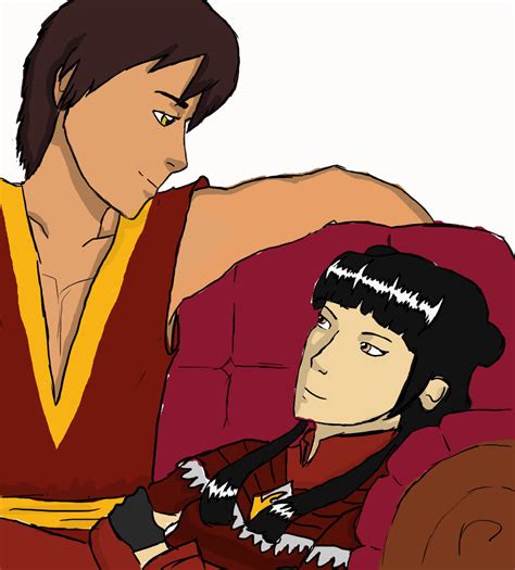 Zuko and Mai by drawingpeep on DeviantArt