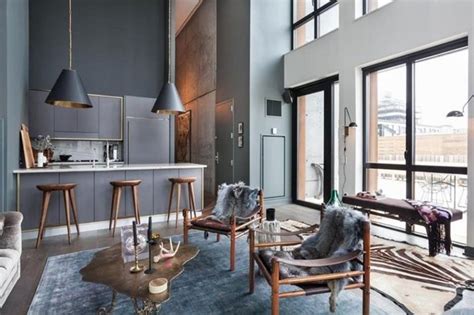 Interior design: luxury apartments in bohemian district of New York