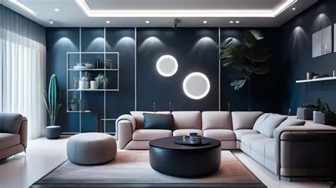 modern futuristic Apartment interior Design with lim... | OpenArt