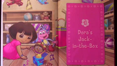 Dora the Explorer "DORA'S JACK-IN-THE-BOX" | All 4 Chapters in 1 video! - YouTube