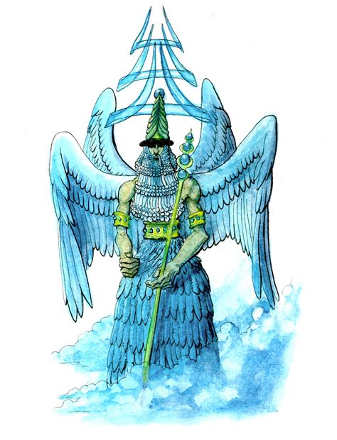 Mesopotamian Gods: Enlil by Drakontarachne on DeviantArt