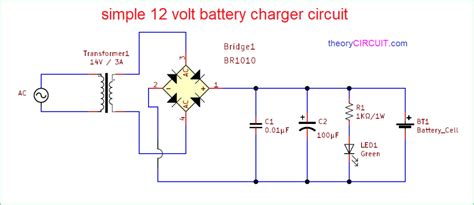 Ac To Dc Charger Circuit Diagram