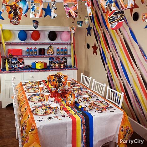 Power Rangers Party Ideas Guide - Party City