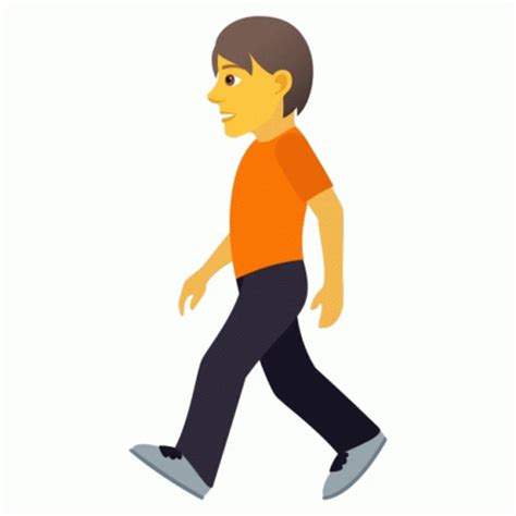 Person Walking People Sticker - Person Walking People Joypixels - Discover & Share GIFs
