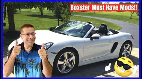 Porsche Boxster Mods | Accessory Must Haves - YouTube