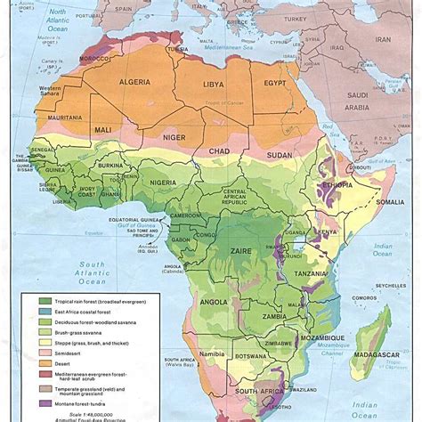 Map Of Africa Deserts : Sahara Desert of North Africa: Geography 5 Ecosystem Project: The Sahara ...