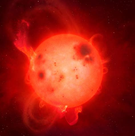 Astronomers Detect Giant Stellar Flare on Ultracool Dwarf Star | Sci ...