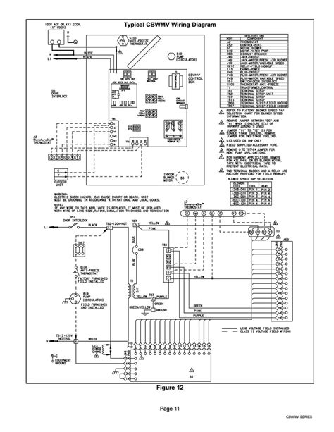 Wiring Tradeline L6006C Aquastat to Lennox CBWMV Hydronic Air Handler ...