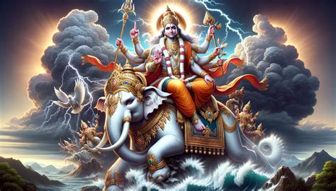 Lord Indra: The Hindu God of Rain, Thunder, and Heroic Tales | NaamJapa.com