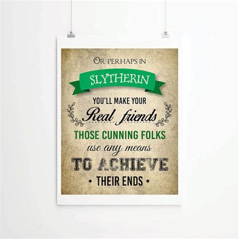 Hogwarts Houses Sorting Hat Song Print Harry Pottrer by PrintyMuch | Harry potter poster, Harry ...