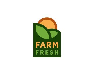 Farm Fresh by megashred13 | Flower logo design, Farm logo, Best logo design