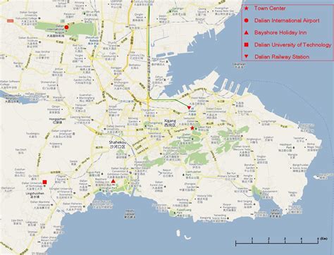 Dalian Map - China