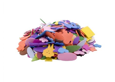 Foam shapes assorted 500pcs