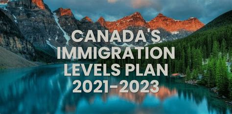 Canada’s Immigration Levels Plan: 2021-2023