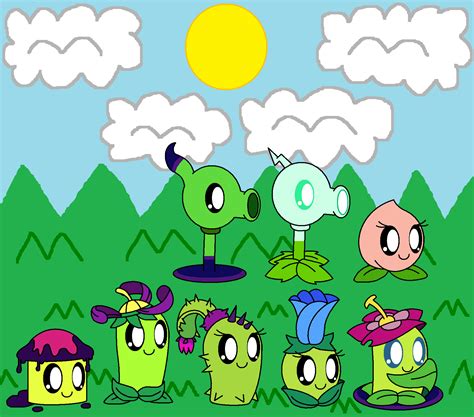 Pvz Cute Plants Extra Part 2 by pokemonlpsfan on DeviantArt