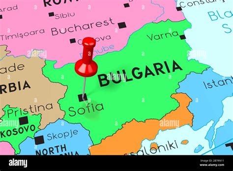 Map Bulgaria Sofia High Resolution Stock Photography and Images - Alamy