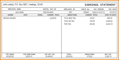 Free Printable Check Stubs | Template Business