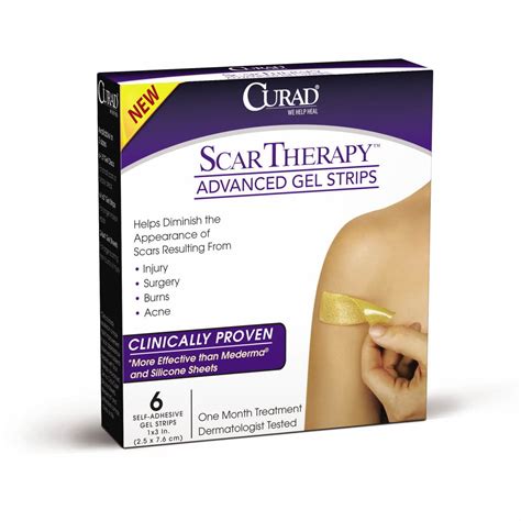 Curad Advanced Scar Therapy Strips, 6 Ct - Walmart.com - Walmart.com